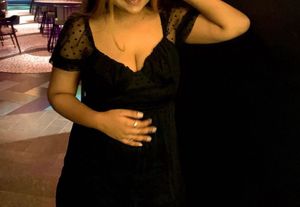 New H&amp;m Corset Inspired Black Dress