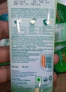 Himalaya Purifying Neem Face Wash Sealed Pack Unlimited Stock ❤️