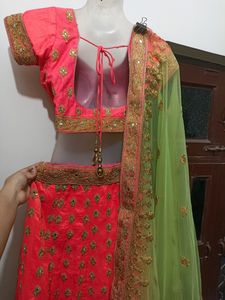 Lehnga With Blouse And Dupatta