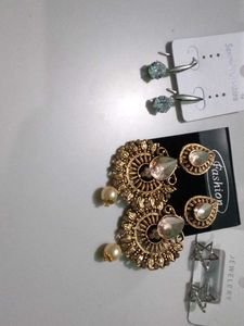 Pack Of 3 Earrings Set