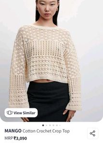 MNg Crochet Top 🤍