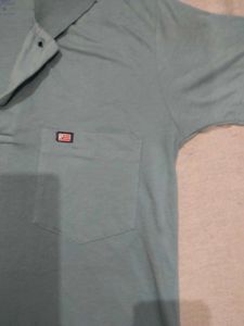 Retro Blue Polo Shirt