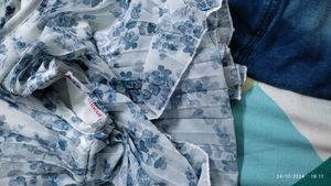 Partywear Top N Denim Shorts For 499/-