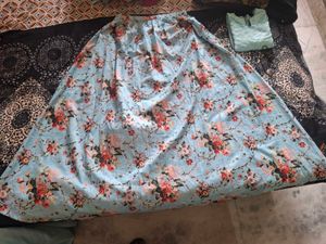 Sky Blue Embroidered 3-Piece Suit