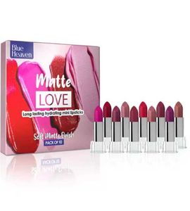 Blue Heaven Matte Lipsticks
