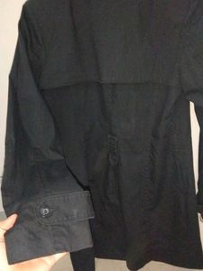 H&amp;M Classic Black Trench Coat