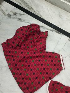 Cute Red anarkali Dress