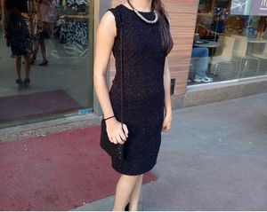 Sparkly Black Dress | Party Wear