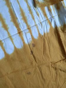 Tie-Dye Mirror Work Kurta Set