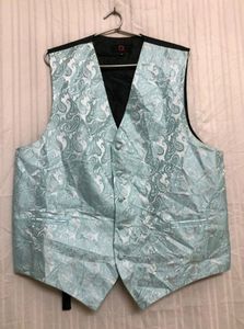 Q Brand Blue Printed Waistcoat