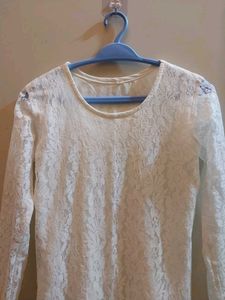 White Long Kurti
