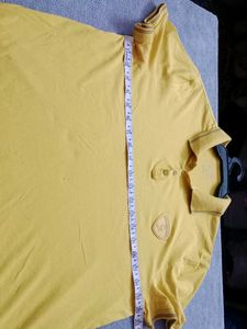 CALVIN KLEIN Men&#39;s Yellow Tshirt