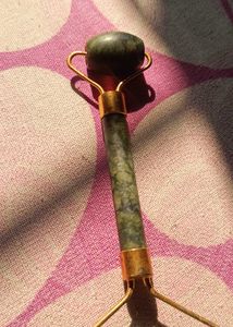 Green Quartz Roller and Plate