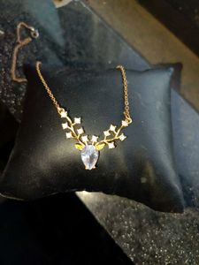 kRYSTALS Gold Plated Zircon Stainless Steel