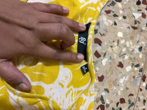 Floral Yellow Dress