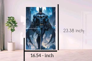 bat man Leveling Anime Wall Poster