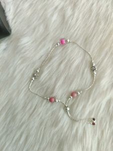 Pur Silver Bracelet For Women Nd Girls