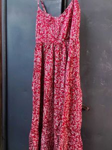 Floral Print Maxi Dress