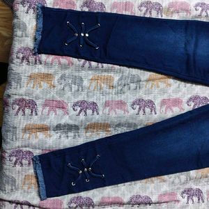 Stylish Dark Blue Jeans