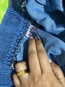 Denim Skirt And Top Combo WithTop