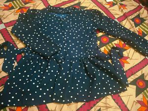 Cute Top With Blue Colour