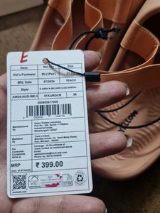 Westside With Tag Slippers Size 34,35