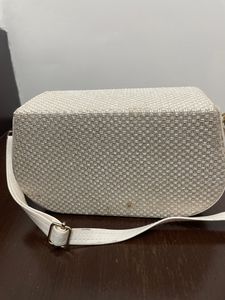 Beige sling bag