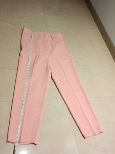 Peach Straight Leg Pants