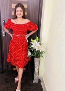 Red Polka Dot Dress