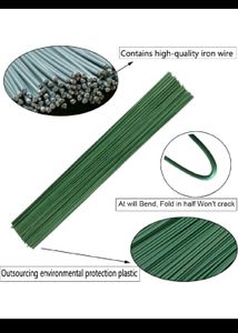 Pack Of 22 DIY Simulation Flower Stem Rod/Wires