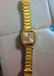 Titan Gold Watch