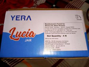 YERA Glass Jar Containers