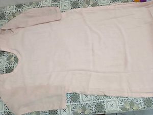 Light Peach Colour Stone Work Plazo Dupatta Sath