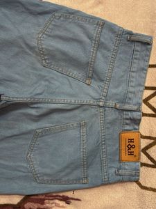 Wide Leg Light Wash Jeans