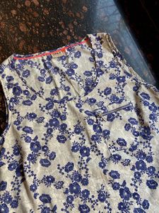 Floral Sleeveless Tank Top