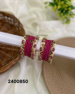 Red &amp; Gold Bangle Set