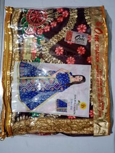 Vine Colour Saree