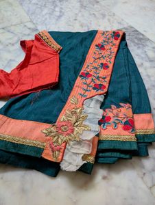 daily wear saree with blouse