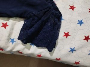 Navy Off-Shoulder Dress