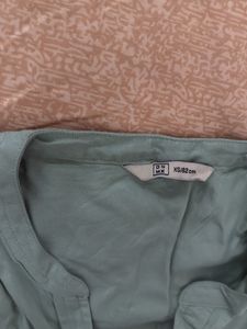 Green Button-Down Shirt
