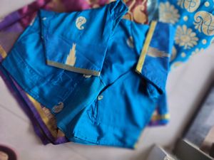 Pure Pattu Saree With Blouse It&#39;s Orignal Patt