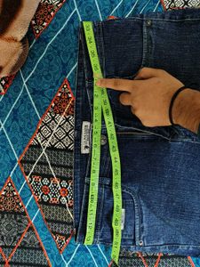 Dark Blue Denim Jeans