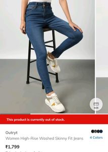 Ajio  Outryt Skinny Jeans