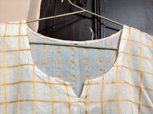 Off White Cotton Kurta