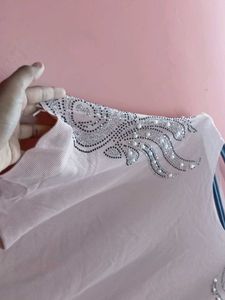 Embellished Sleeve Top