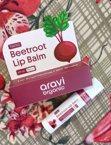 Aravi Tinted Beetroot Lip Balm