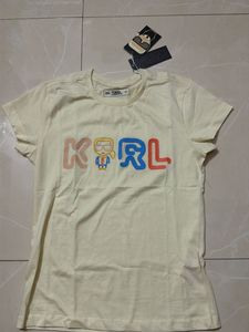 Women’s Karl Lagerfeld Round Neck Tshirt