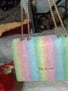 Rainbow Fashion Handbag