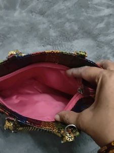 Ethnic Floral Handbag