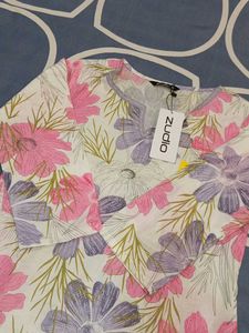 Zudio Floral Print Kurti